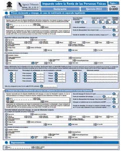 Modelo_D-100_Declaración_anual_IRPF